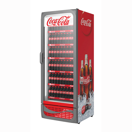 Kühlschrank mieten Wismar Coca Cola Getränkekühlschrank mit Glastür und LED-Beleuchtung