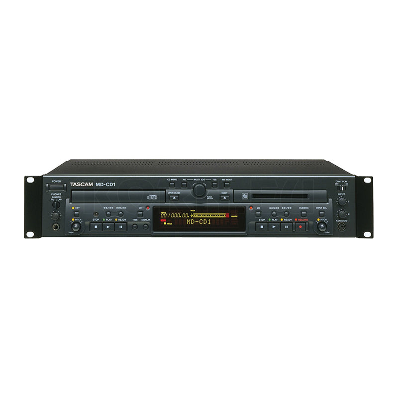 Tascam MD-CD 1 MK II Vermietung professionelles Tontechnikgerät für MD und CD Wiedergabe
