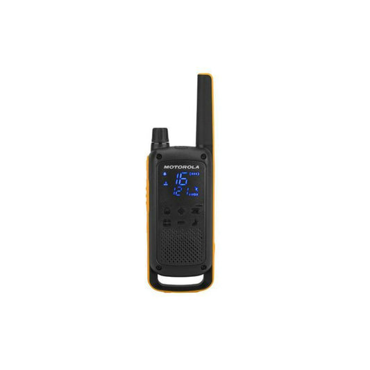 Walkie Talkie Verleih Veranstaltungstechnik Motorola mit beleuchtetem Display und Antenne