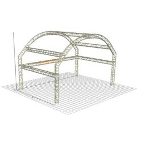 6 x 4 Meter Rundbogenbühne