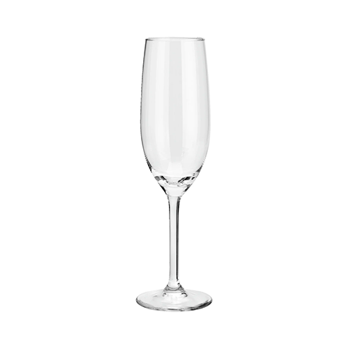 Klares Sektglas mit elegantem Stiel Sektgläser für Veranstaltung mieten bei Rental Hansekontor Wismar