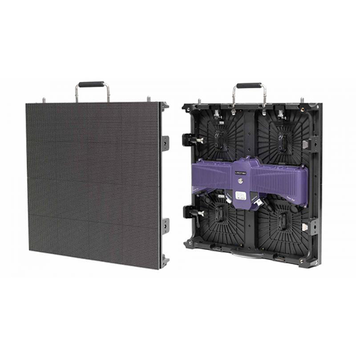 LED Wand Modul mieten mit schwarzer Front und robuster Rückseite zum einfachen Transport